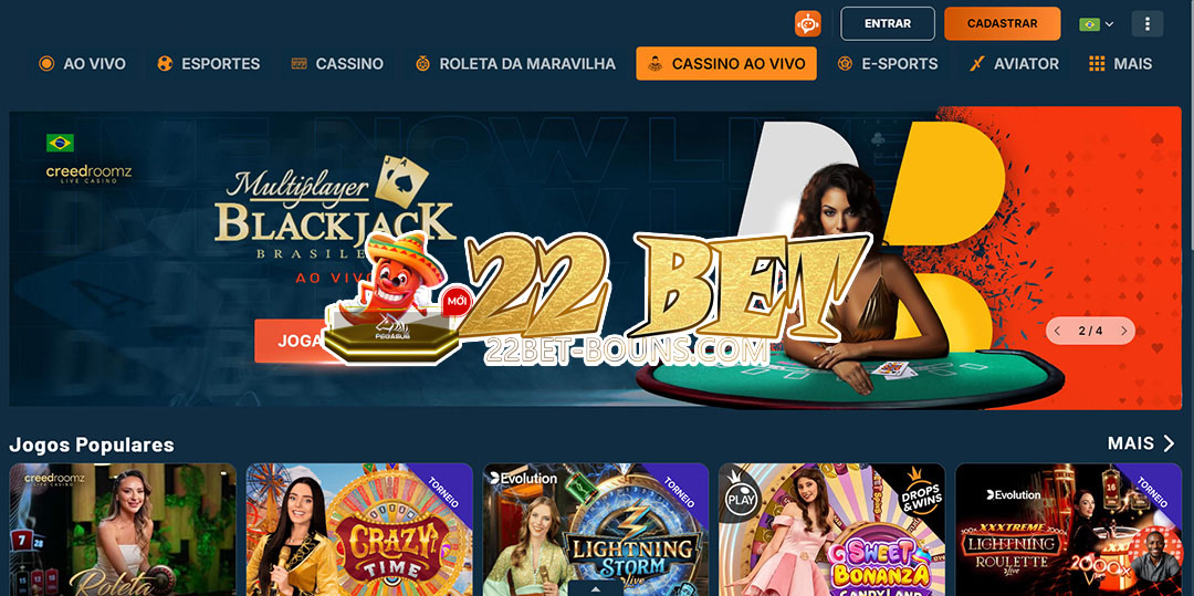 22 bet casino